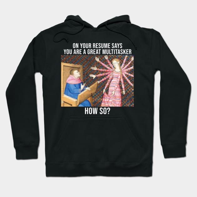 Snarky Classic Art Design Hoodie by The Little Store Of Magic